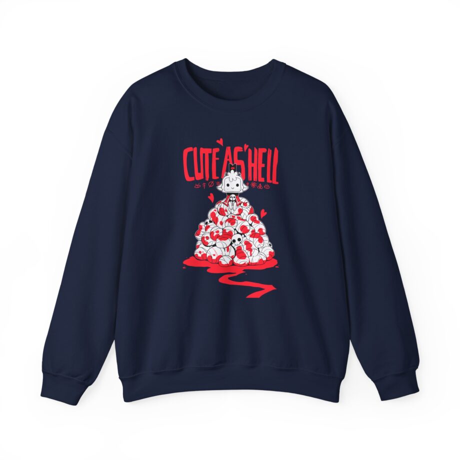 Cult of the Lamb Cute as Hell Unisex Heavy Blend™ Crewneck Sweatshirt