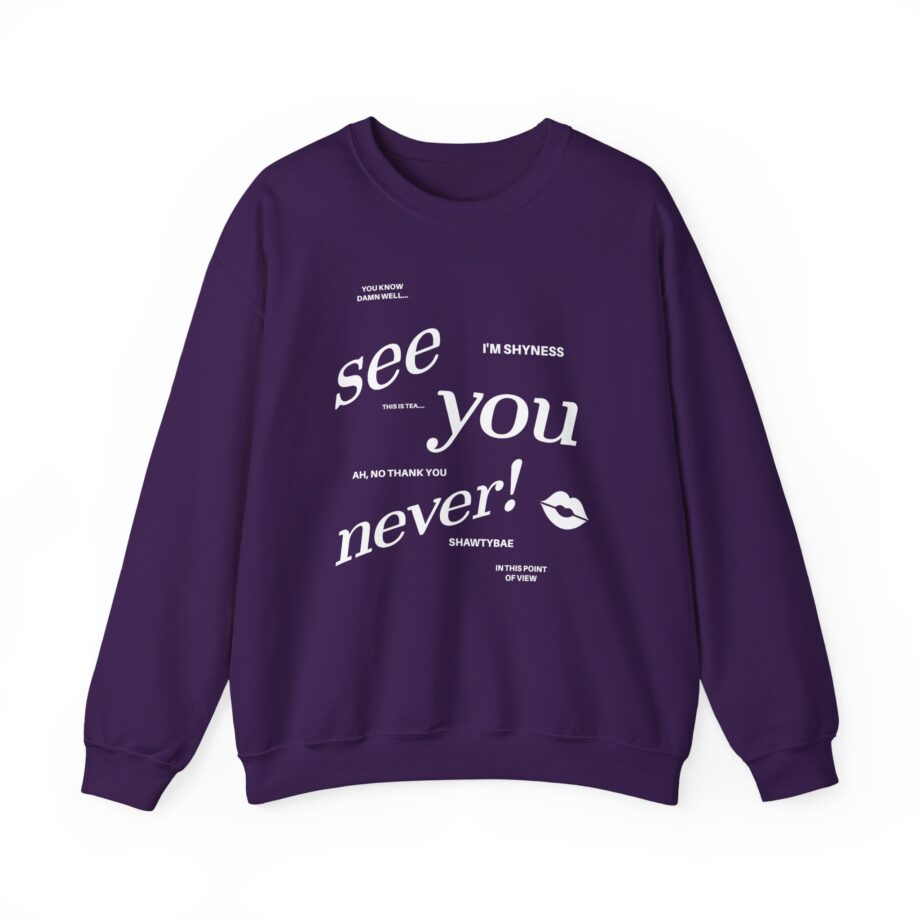 Shawty Bae Diss Gurrr Anniversary Unisex Heavy Blend™ Crewneck Sweatshirt