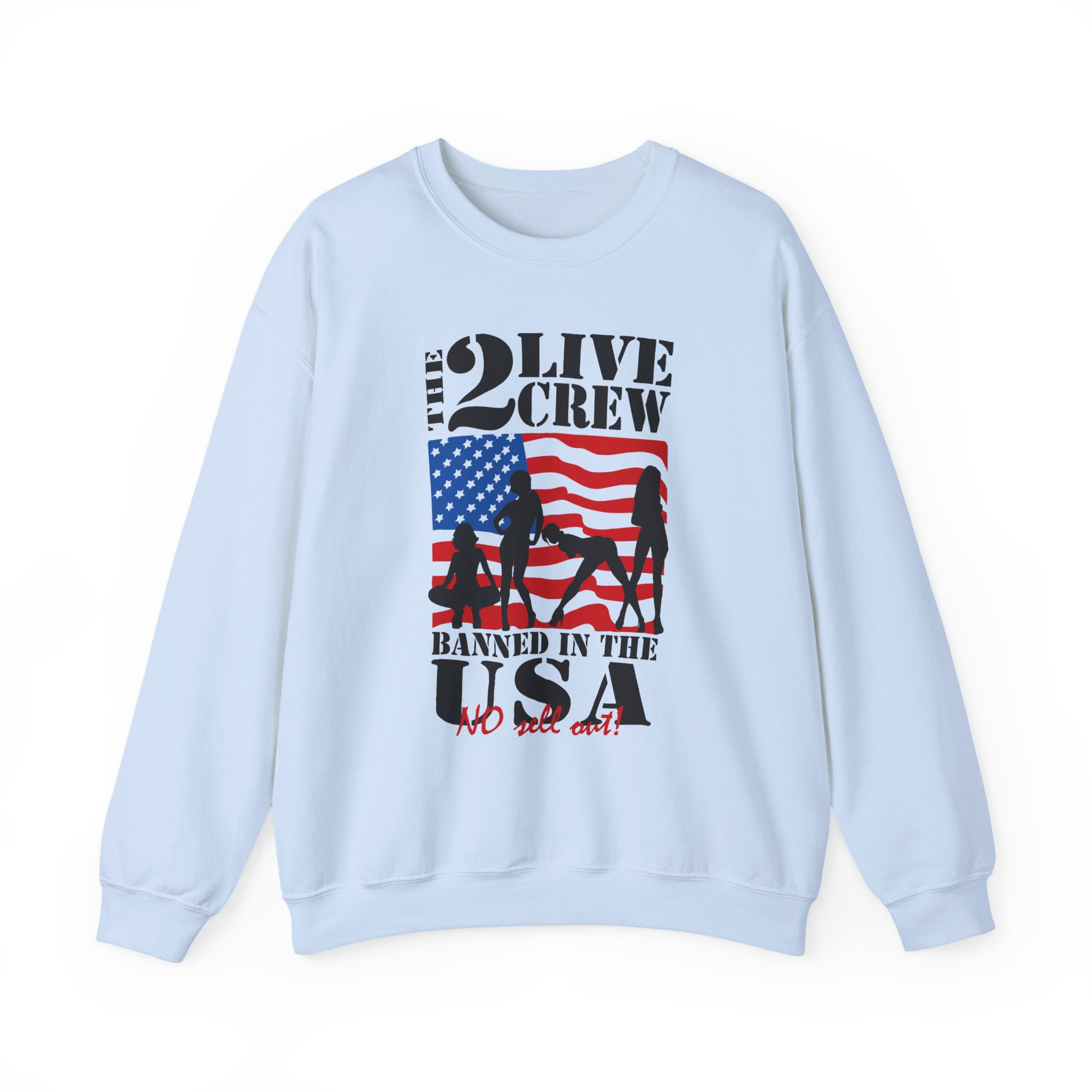 2 Live Crew The Banned in the Usa Unisex Heavy Blendâ„¢ Crewneck Sweatshirt