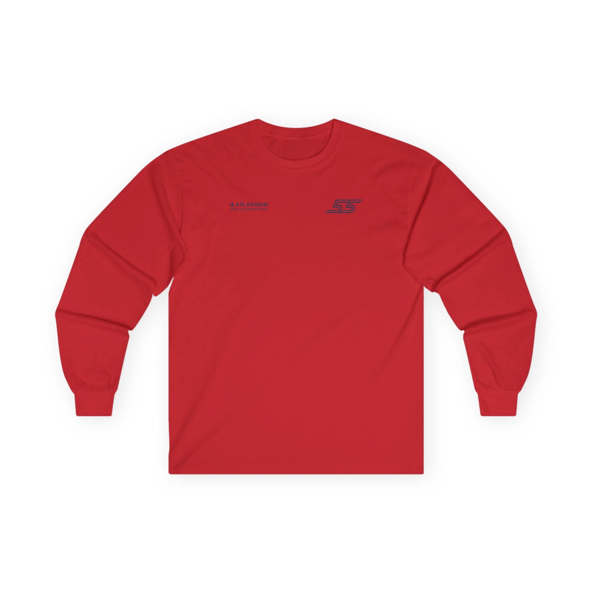Carlos Sainz Atlassian Williams Racing Unisex Ultra Cotton Long Sleeve Tee