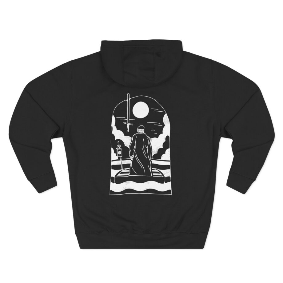 Jon Bellion Glory Sound Track Three-Panel Fleece Hoodie