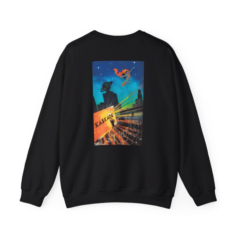 Kaskade X Superman Comic Unisex Heavy Blend™ Crewneck Sweatshirt