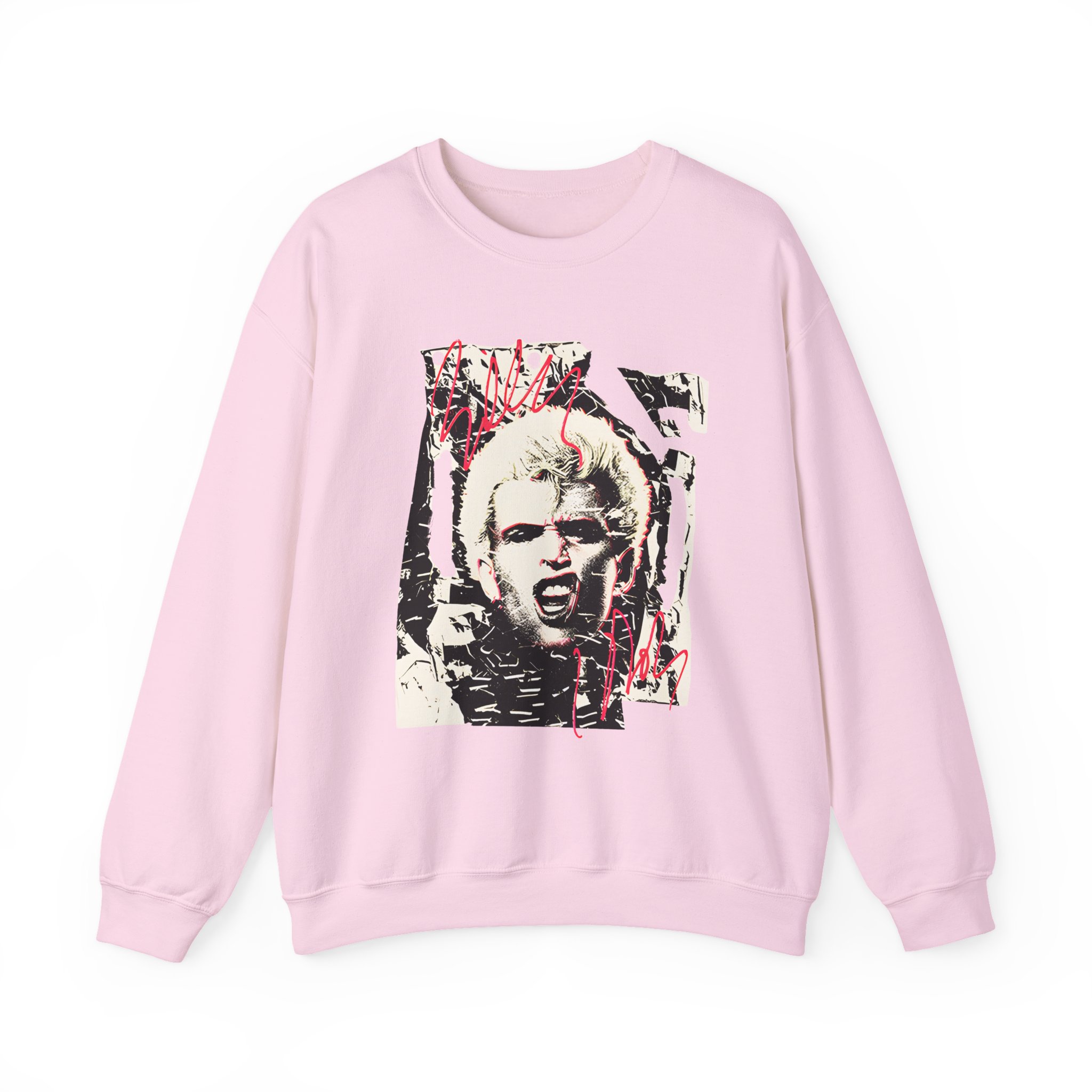 Billy Idol Shattered Photo Unisex Heavy Blendâ„¢ Crewneck Sweatshirt