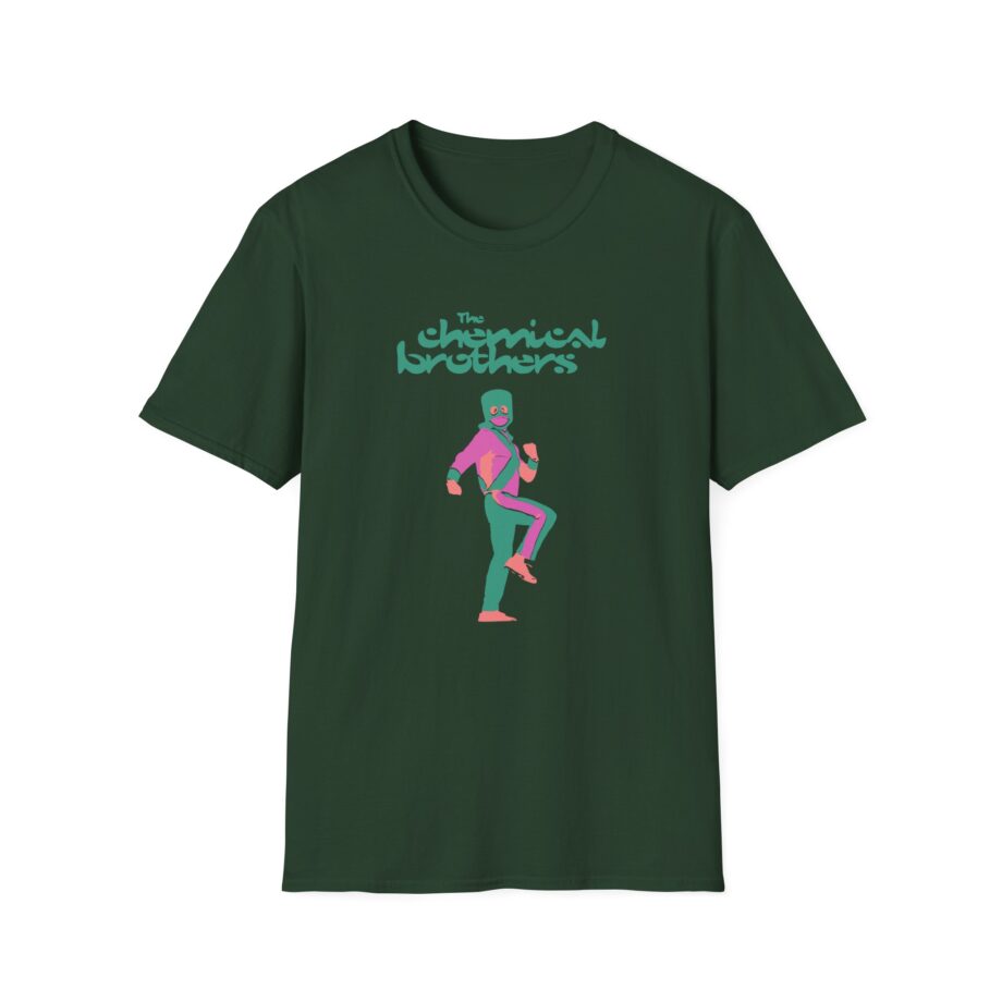 The Chemical Brothers No Reason Marching Man Unisex Softstyle T-Shirt