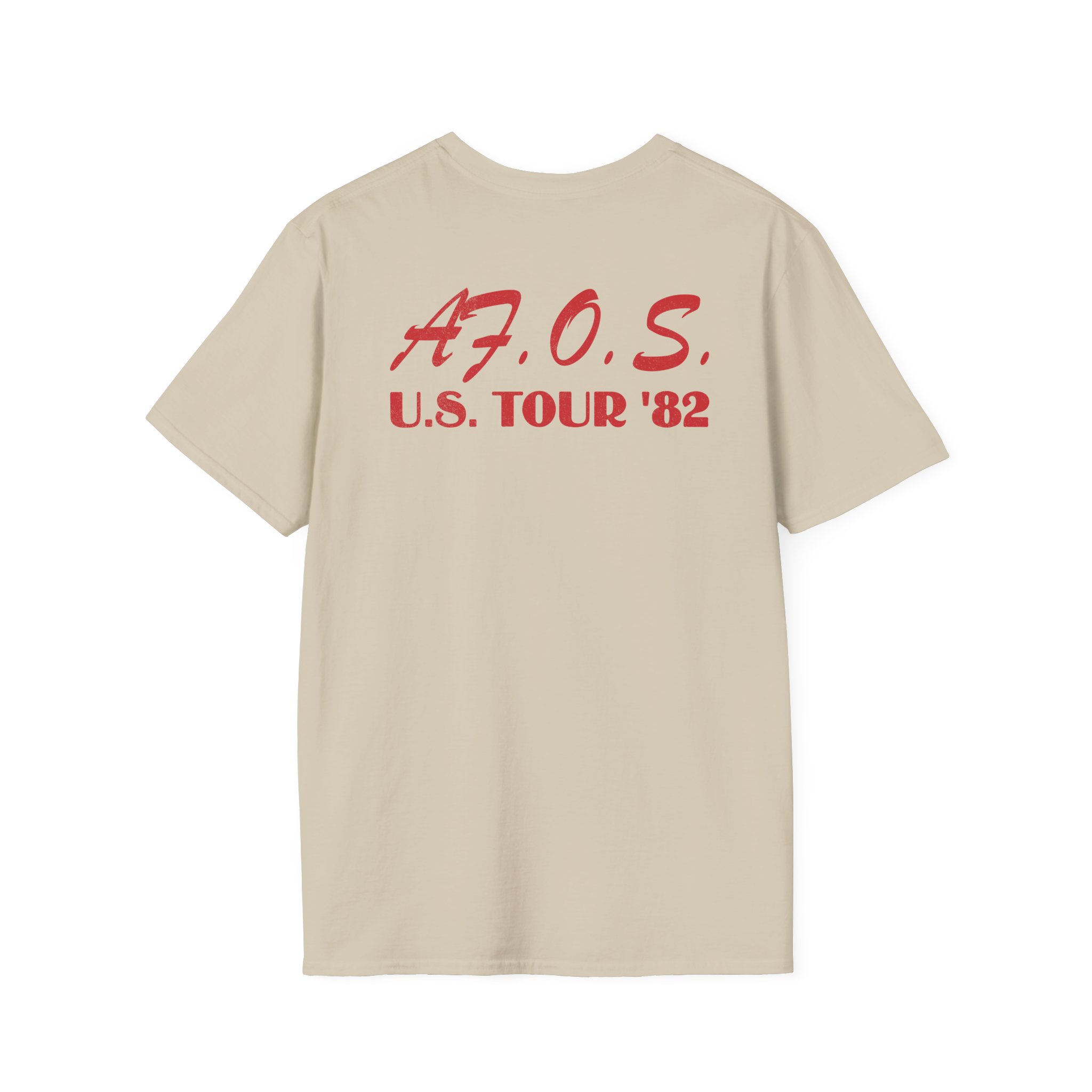 A Flock of Seagulls Us 1982 Tour Unisex Softstyle T-Shirt