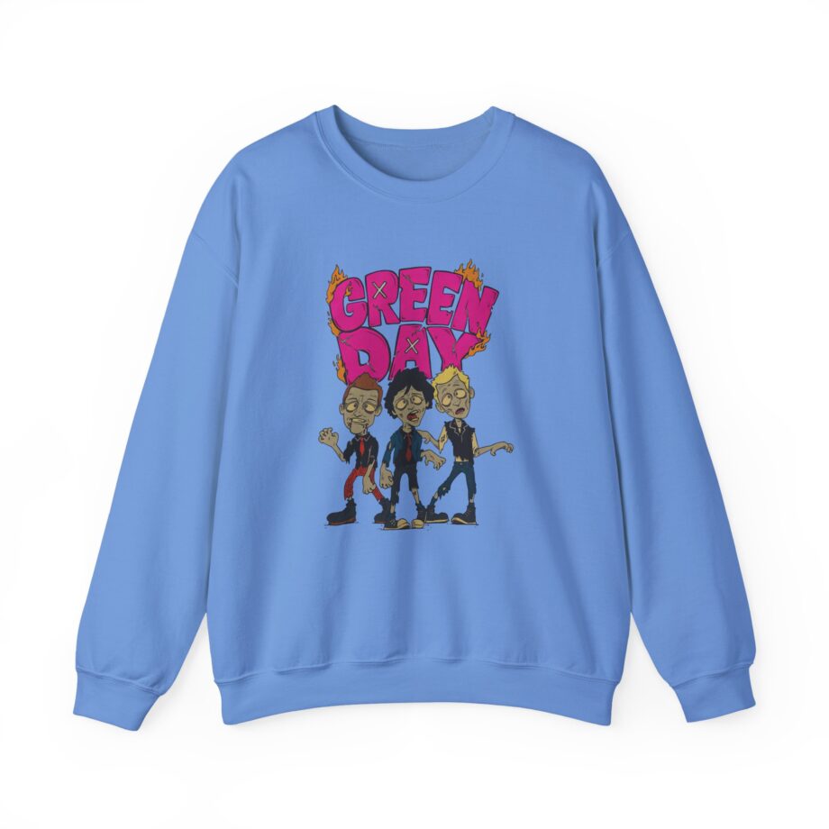Green Day Walking Green Day Zombie Unisex Heavy Blend™ Crewneck Sweatshirt