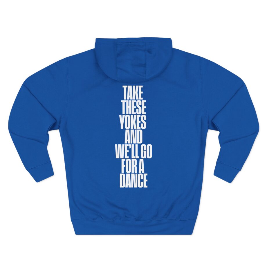 Kneecap Yokes Three-Panel Fleece Hoodie