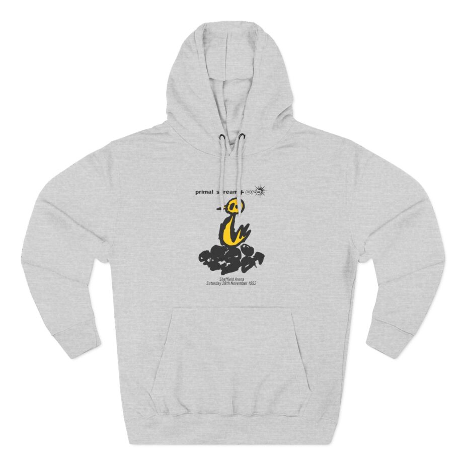 Primal Scream Three-Panel Fleece Hoodie