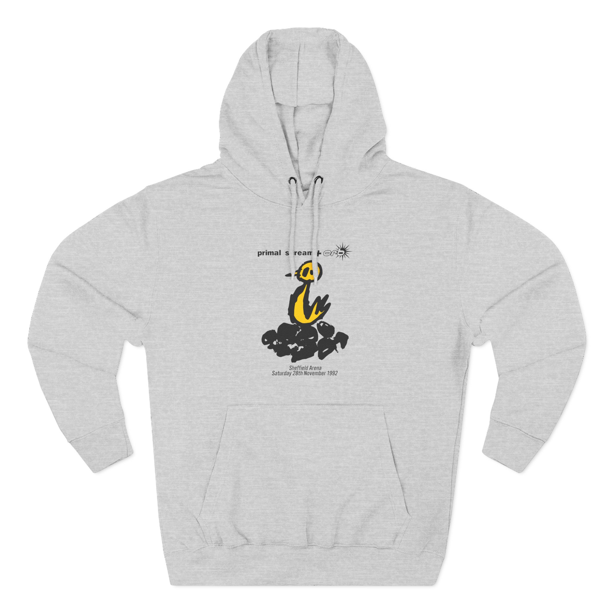 Primal Scream Three-Panel Fleece Hoodie