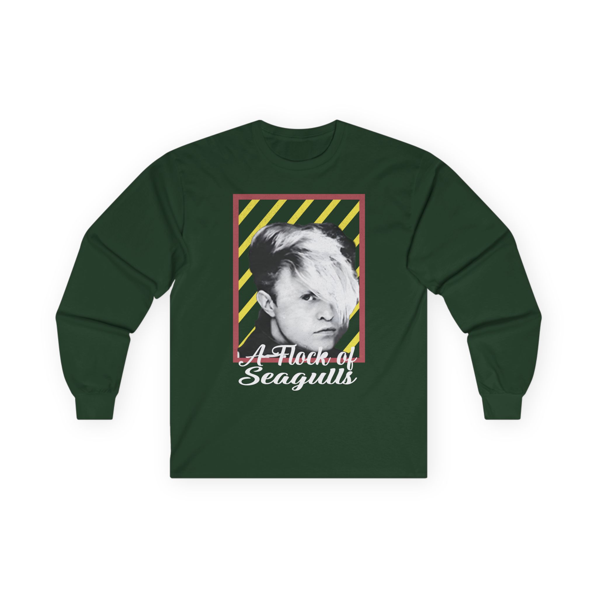A Flock of Seagulls Neon Unisex Ultra Cotton Long Sleeve Tee