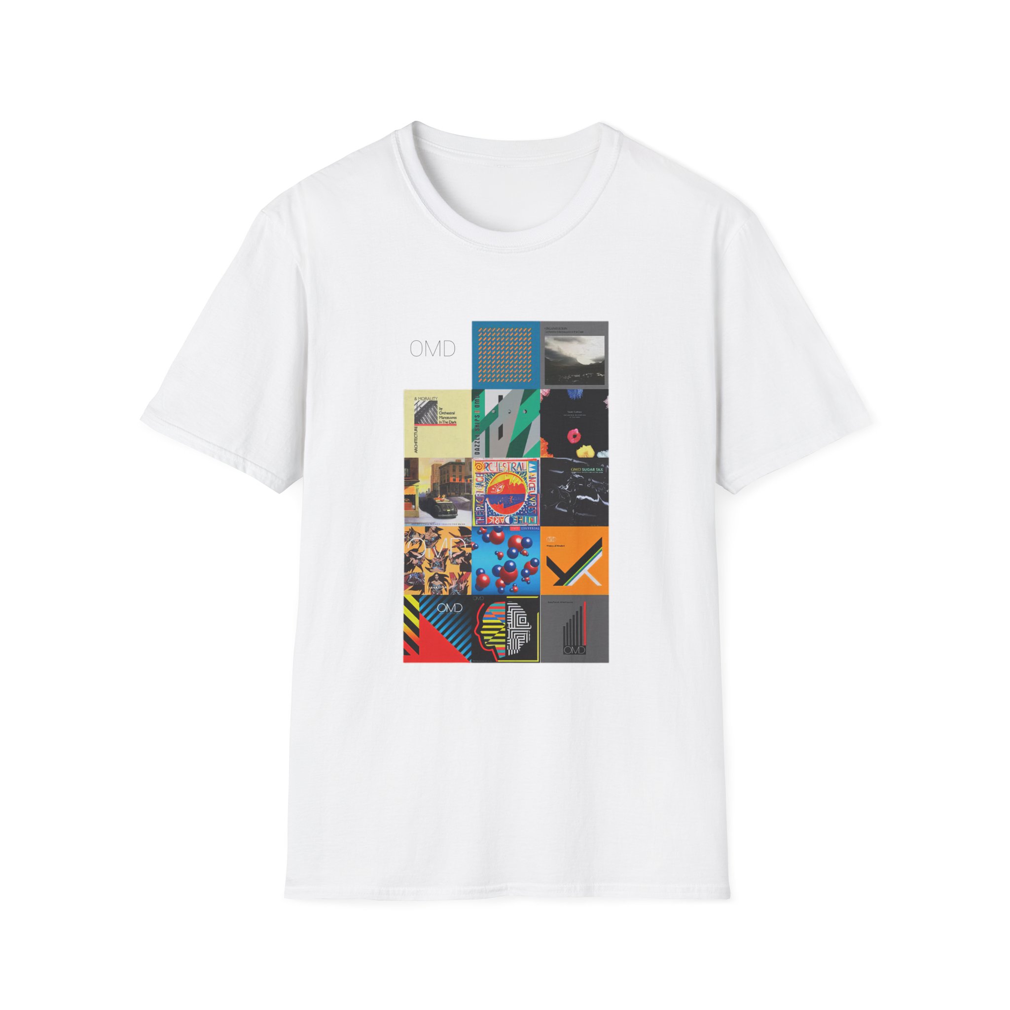 Omd Discography Unisex Softstyle T-Shirt