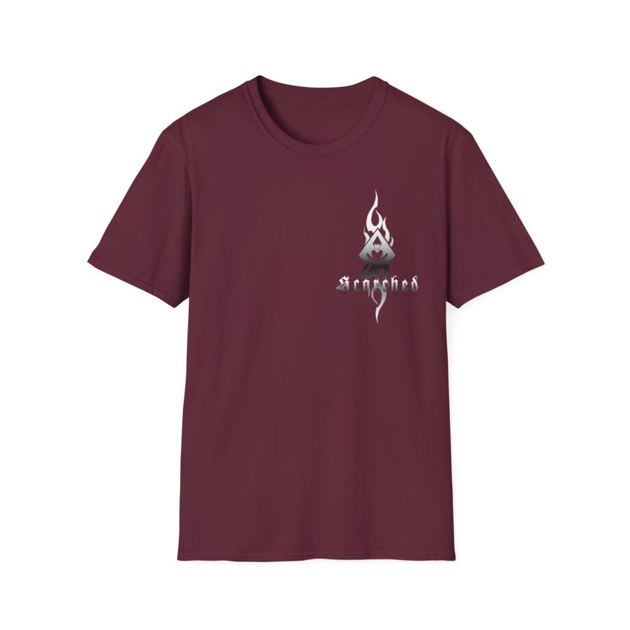 Overkill Scorched Stretched Logo Unisex Softstyle T-Shirt