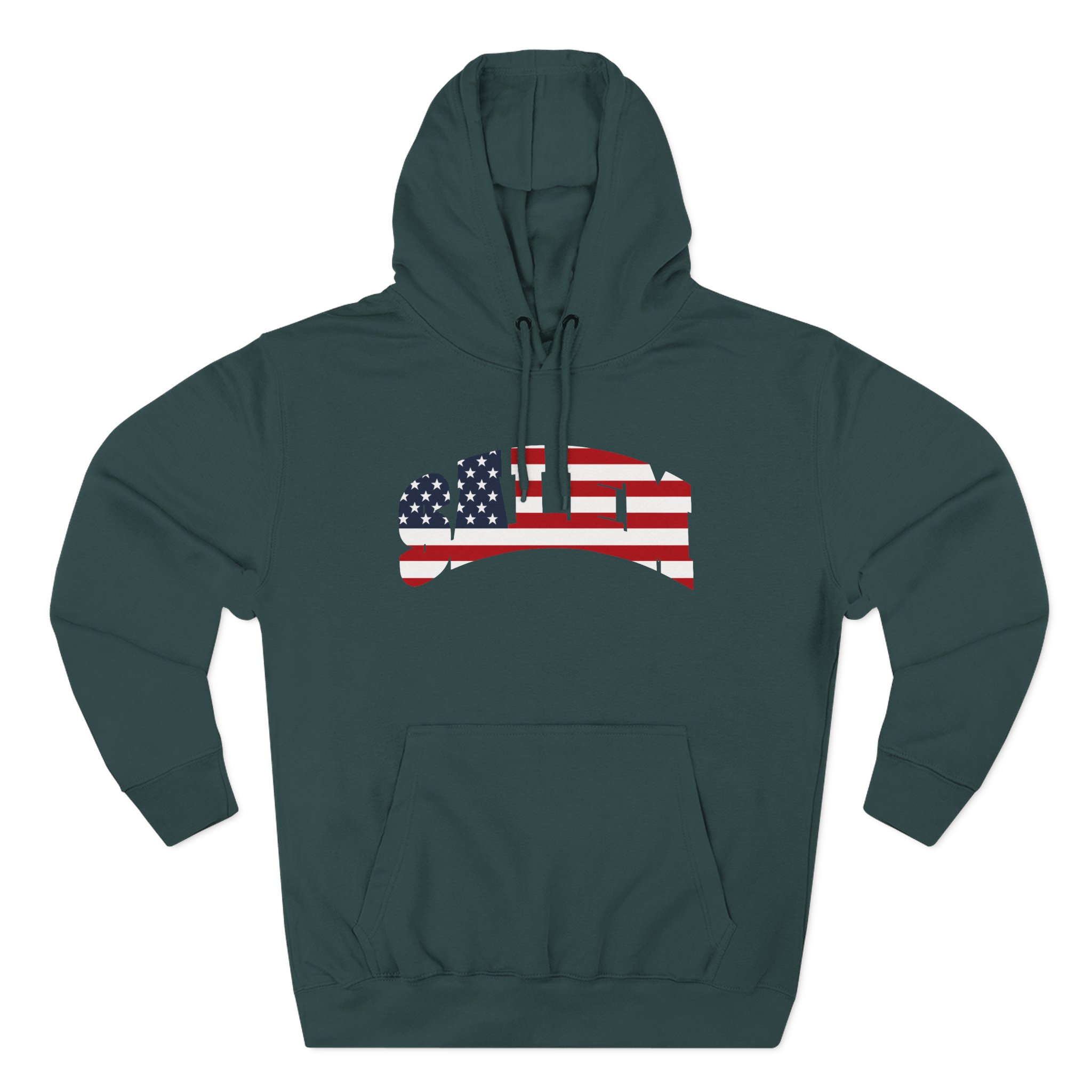 Salem American Three-Panel Fleece Hoodie