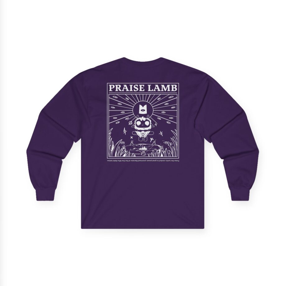 Cult of the Lamb Praise Lamb Unisex Ultra Cotton Long Sleeve Tee