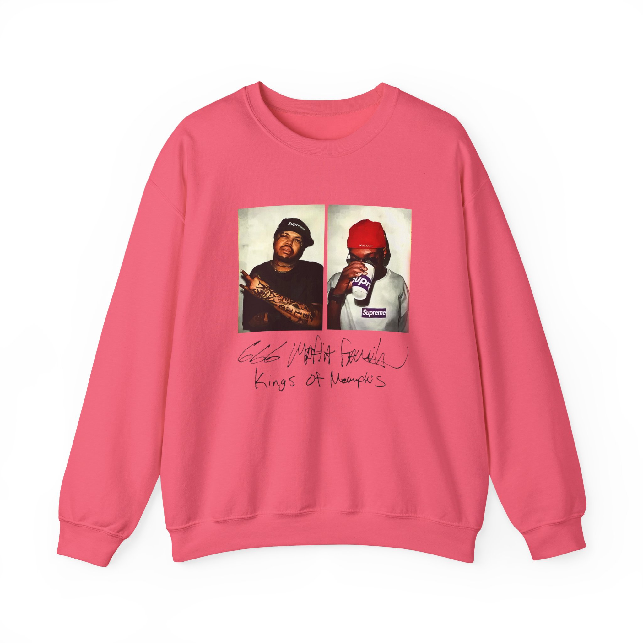 Three 6 Mafia Unisex Heavy Blendâ„¢ Crewneck Sweatshirt