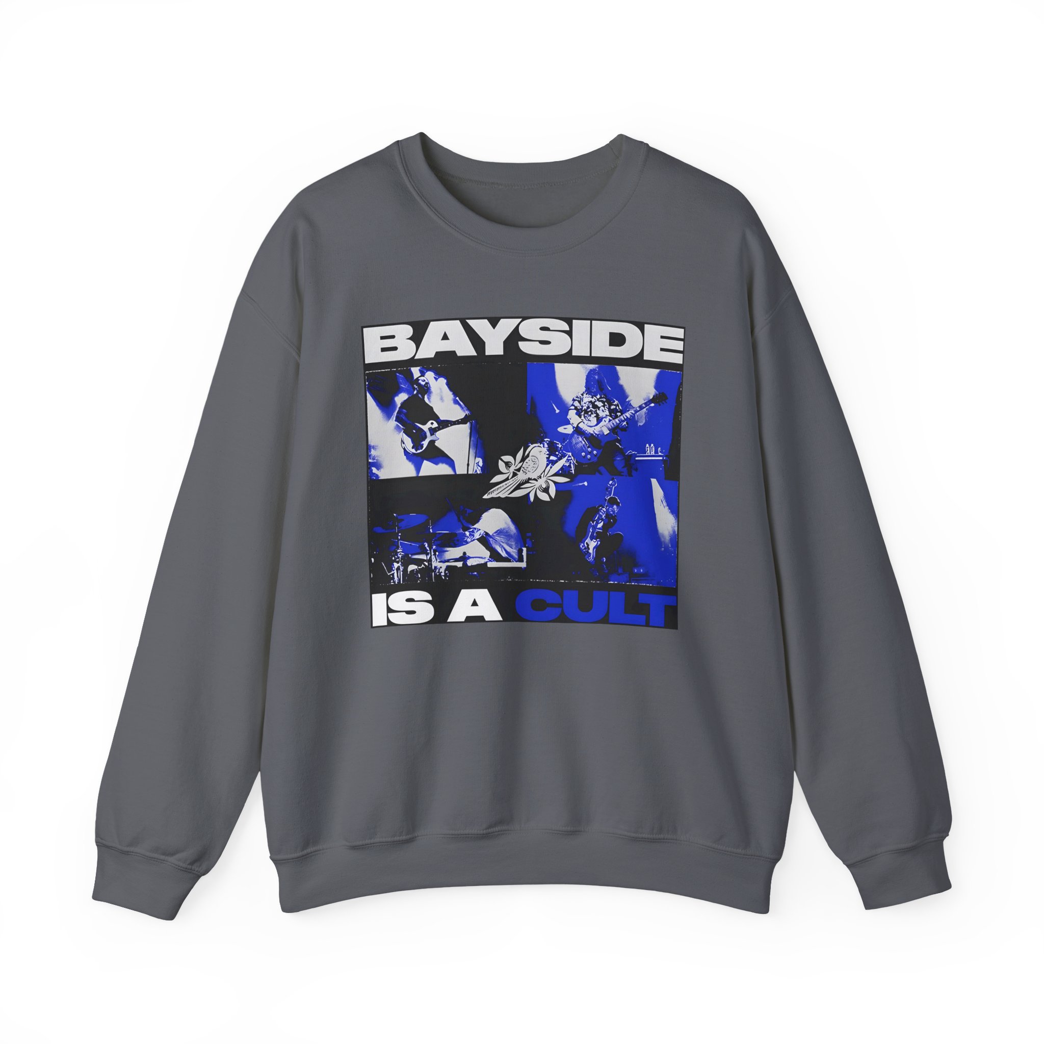 Bayside Long Live Unisex Heavy Blendâ„¢ Crewneck Sweatshirt