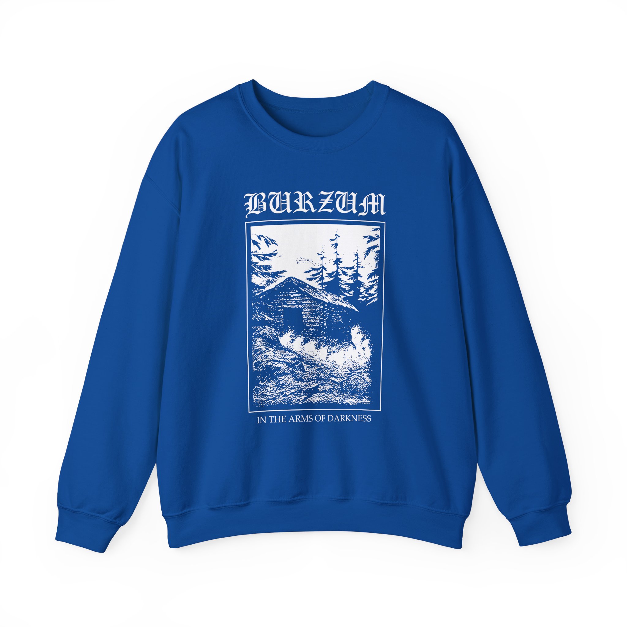 Burzum in the Arms of Darkness Unisex Heavy Blendâ„¢ Crewneck Sweatshirt