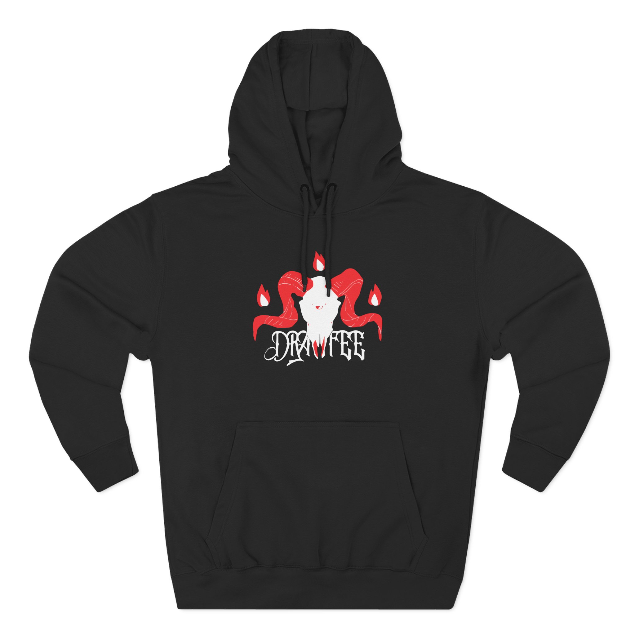 Drawfee Metal Three-Panel Fleece Hoodie