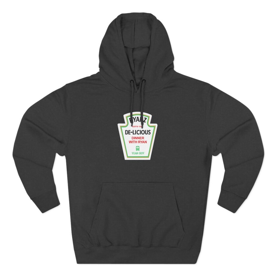 Ryan Windridge De-lecious Dinner Three-Panel Fleece Hoodie