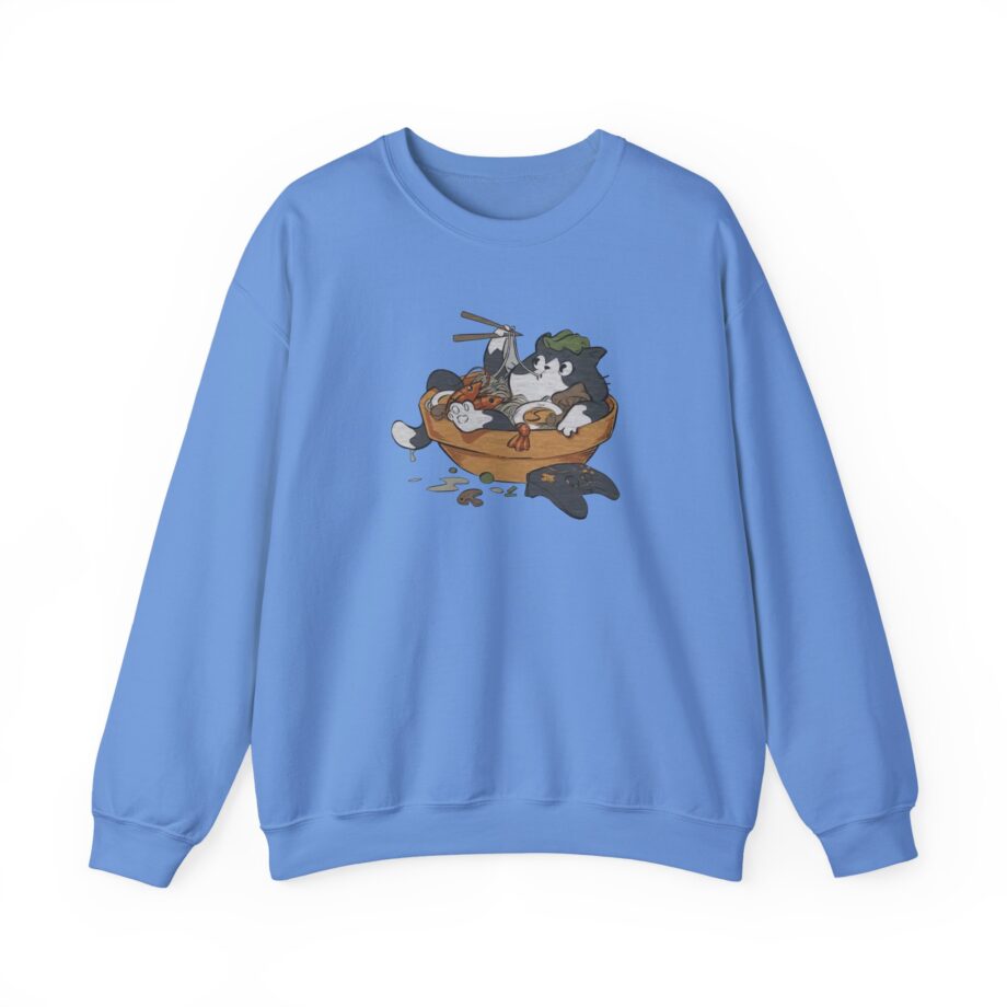 Lirik Ramen Cat Unisex Heavy Blend™ Crewneck Sweatshirt
