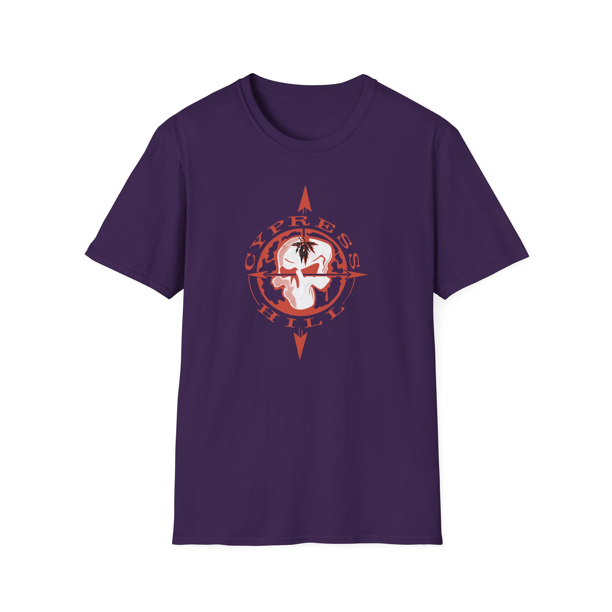 Cypress Hill Skull N Compass Unisex Softstyle T-Shirt