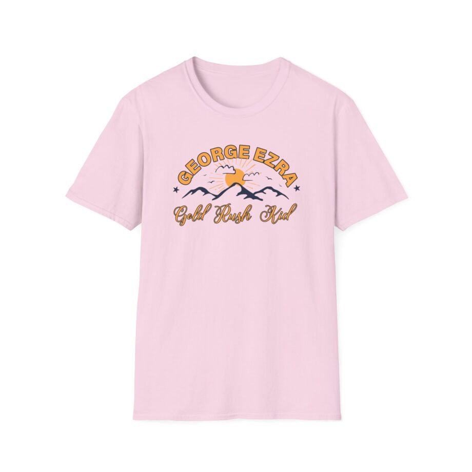 George Ezra Gold Rush Kid Mountains Unisex Softstyle T-Shirt