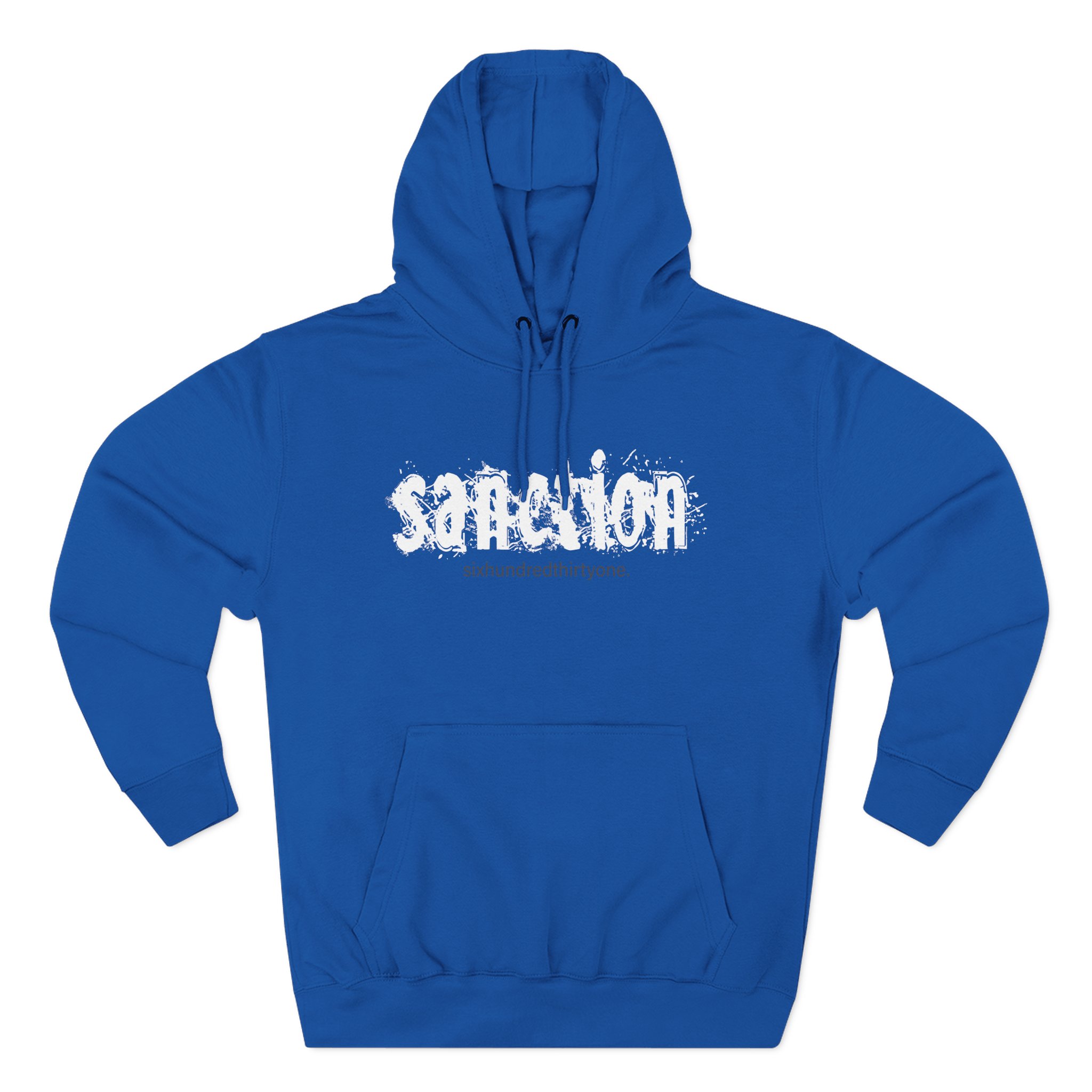 Sanction Logo Three-Panel Fleece Hoodie