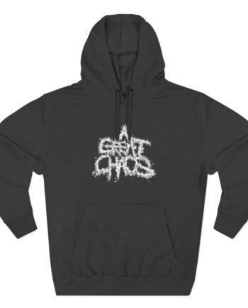 A Great Chaos Spell Out Three-Panel Fleece Hoodie