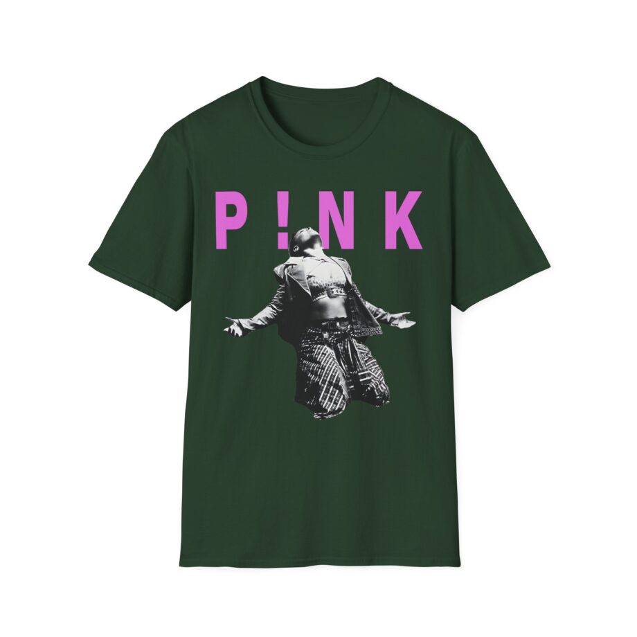 Pink Trustfall Praise Unisex Softstyle T-Shirt