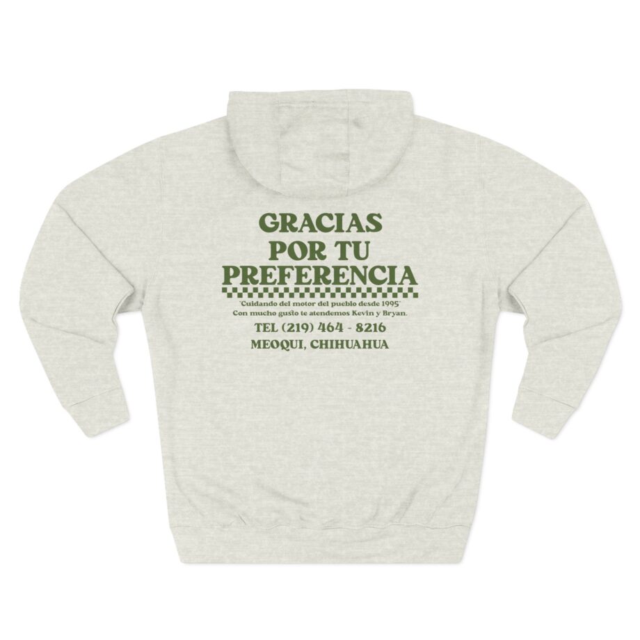 Kevin Kaarl playera taller Three-Panel Fleece Hoodie