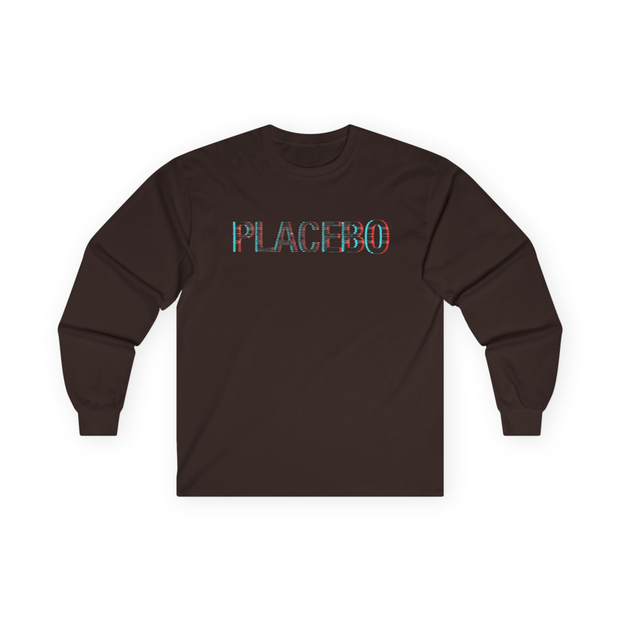 Placebo Glitch Logo Unisex Ultra Cotton Long Sleeve Tee