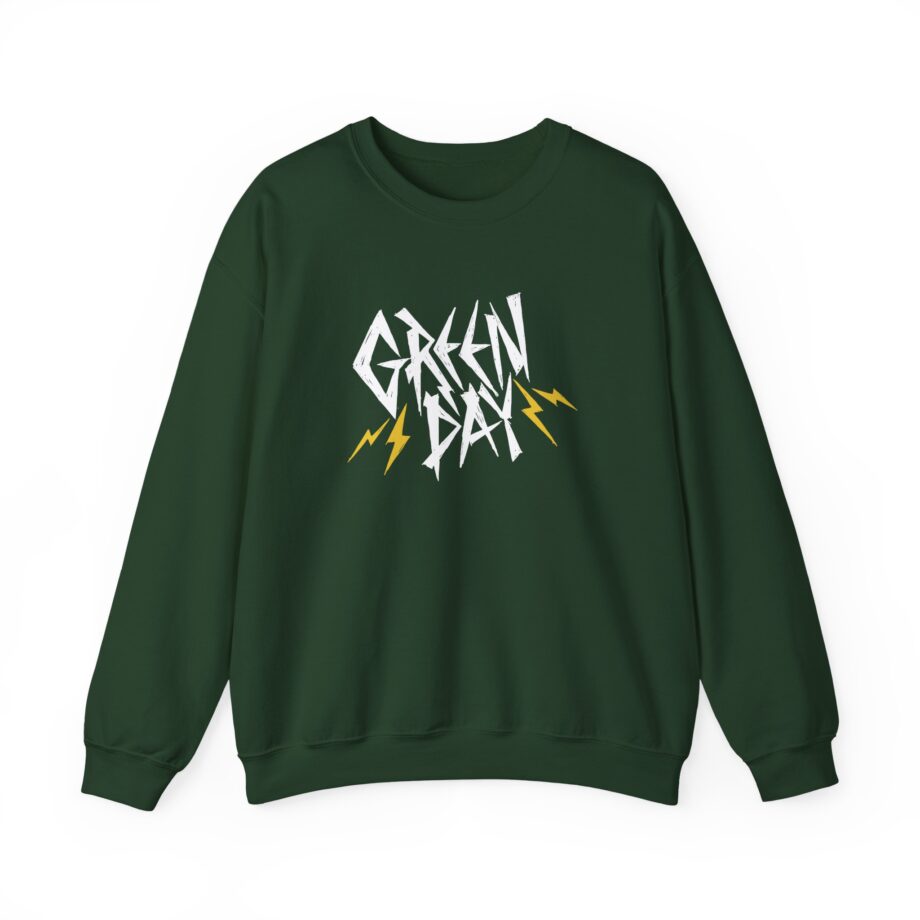 Green Day Bolt Logo Unisex Heavy Blend™ Crewneck Sweatshirt