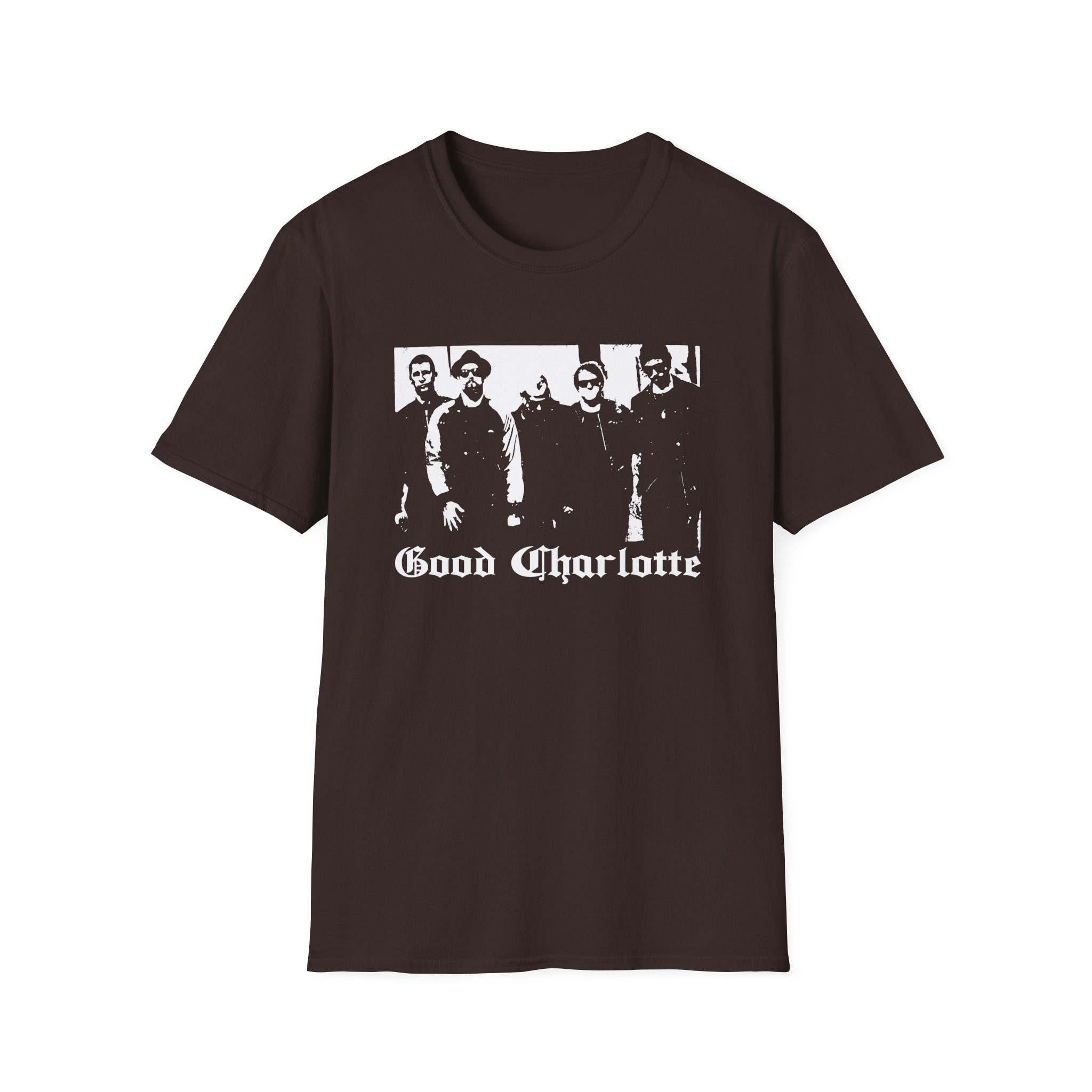 Good Charlotte Band Photo Unisex Softstyle T-Shirt