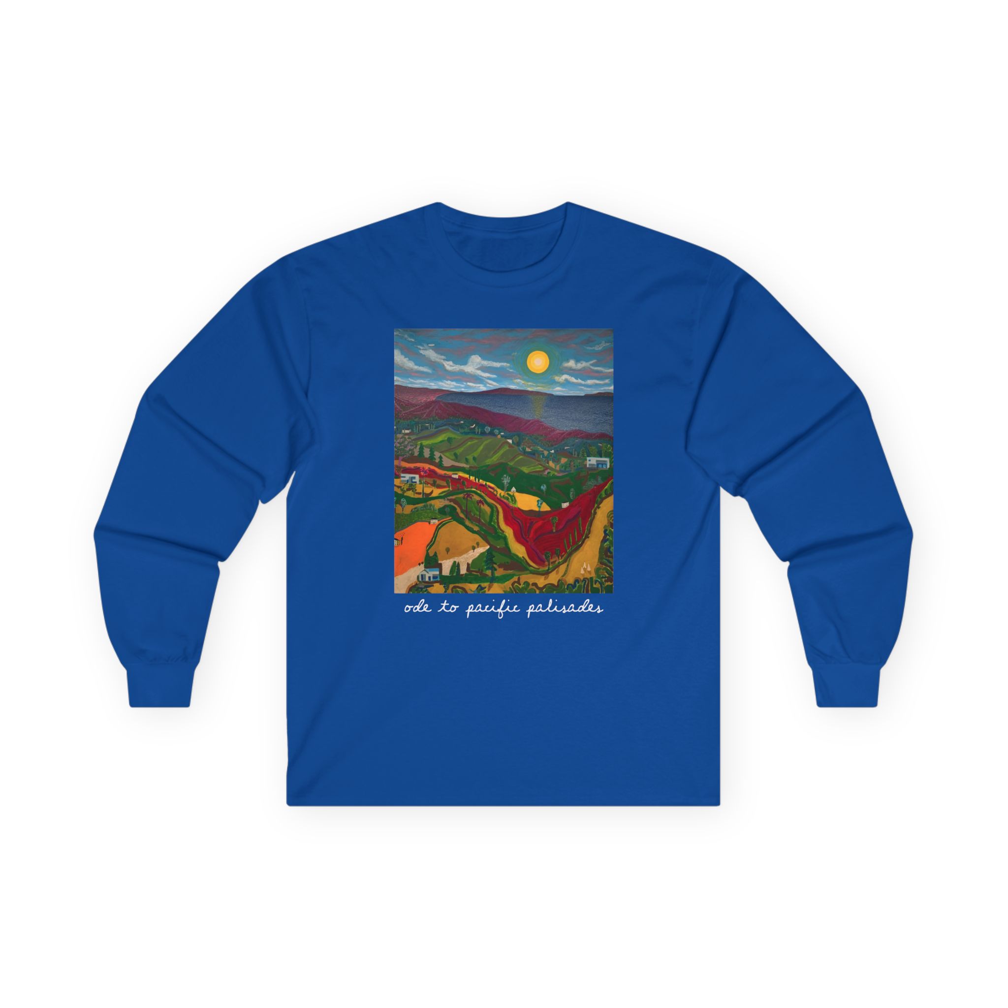 Alanis Morissette Ode to Pacific Palisades Unisex Ultra Cotton Long Sleeve Tee