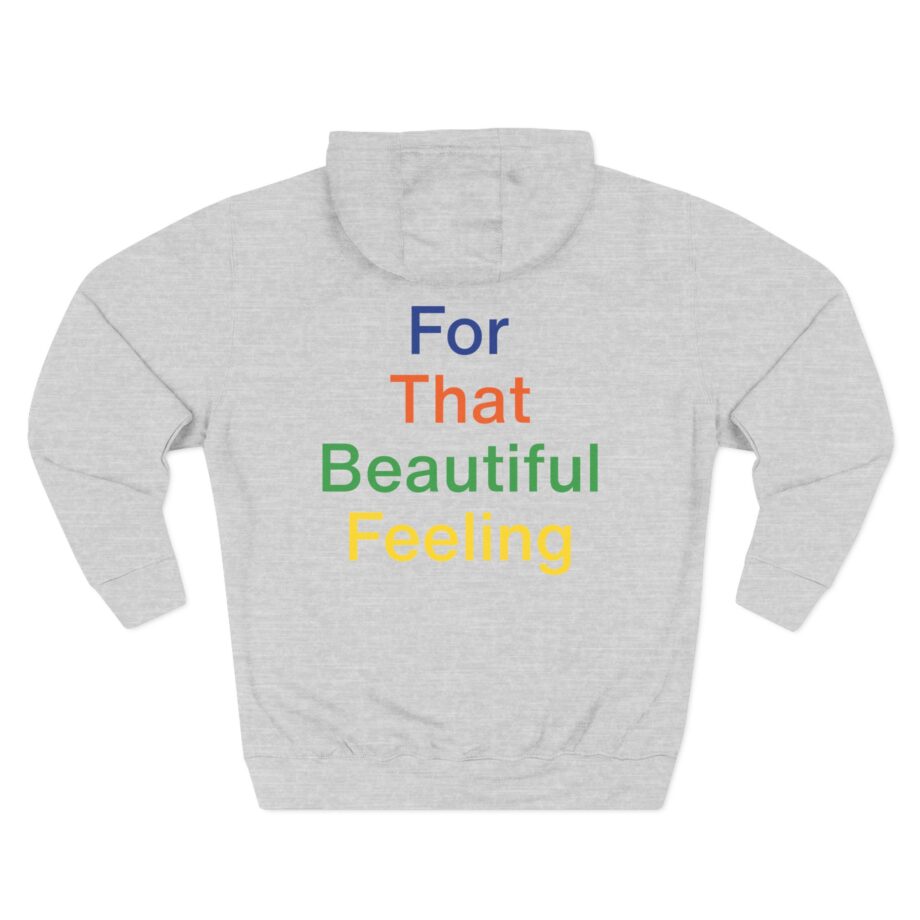The Chemical Brothers for That Beautiful Feeling Three-Panel Fleece Hoodie