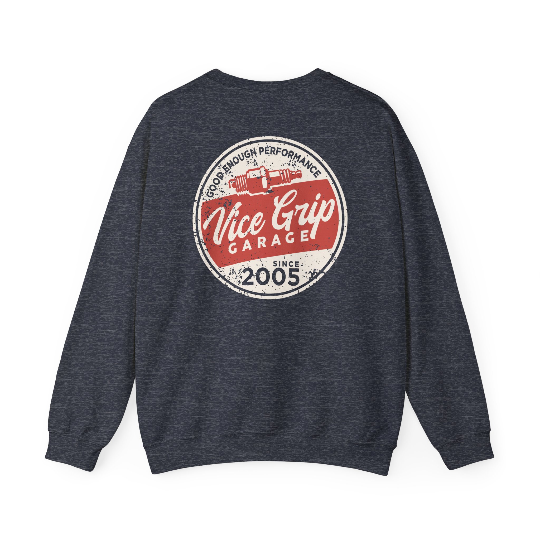 Vicegripgarage Good Enough Performance Redkap Unisex Heavy Blendâ„¢ Crewneck Sweatshirt