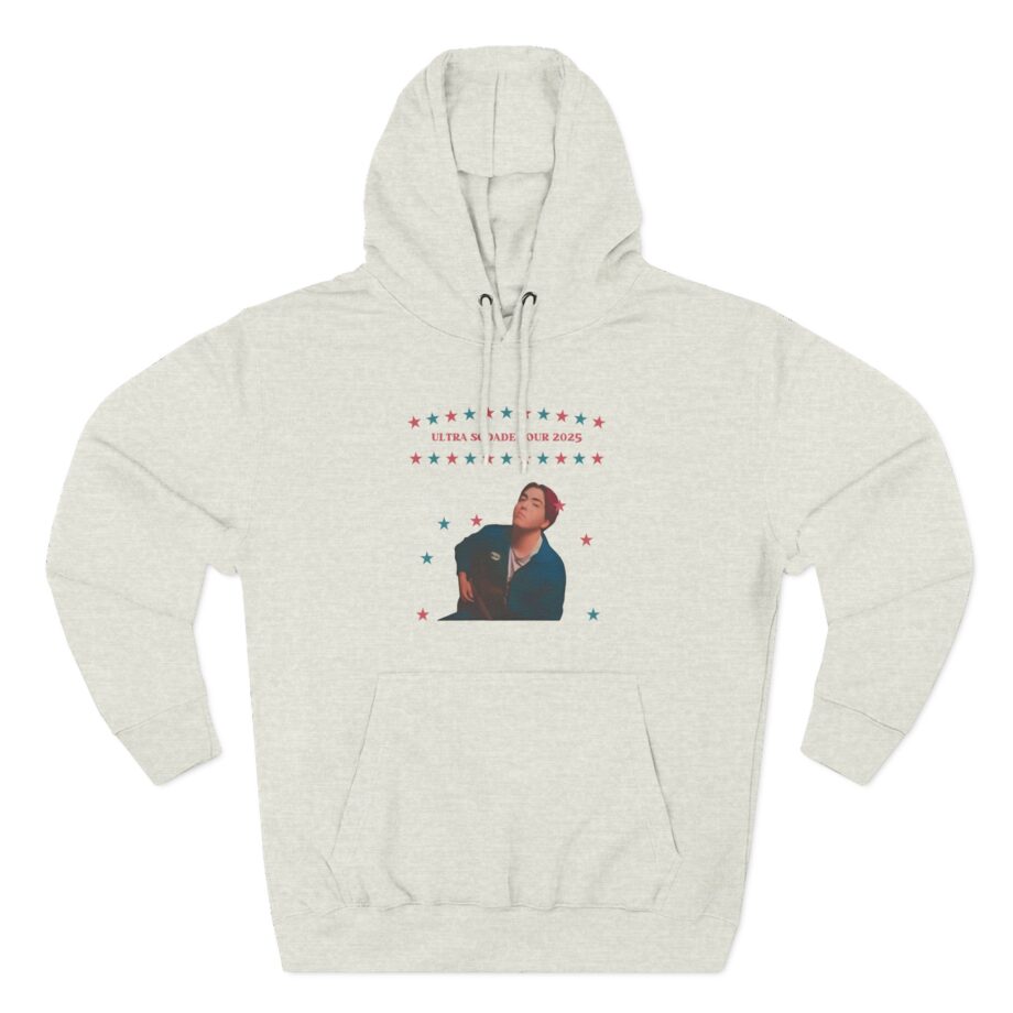 Kevin Kaarl Ultra Sodade Three-Panel Fleece Hoodie