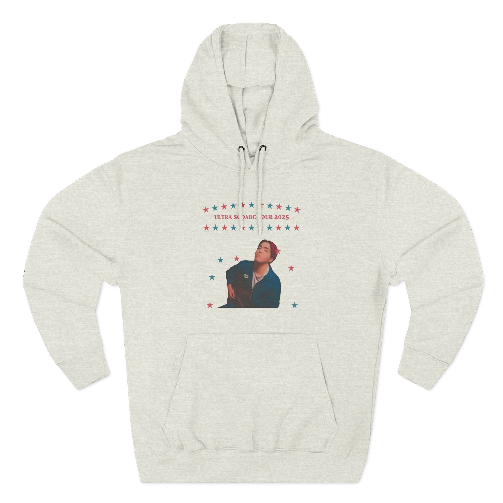 Kevin Kaarl Ultra Sodade Three-Panel Fleece Hoodie
