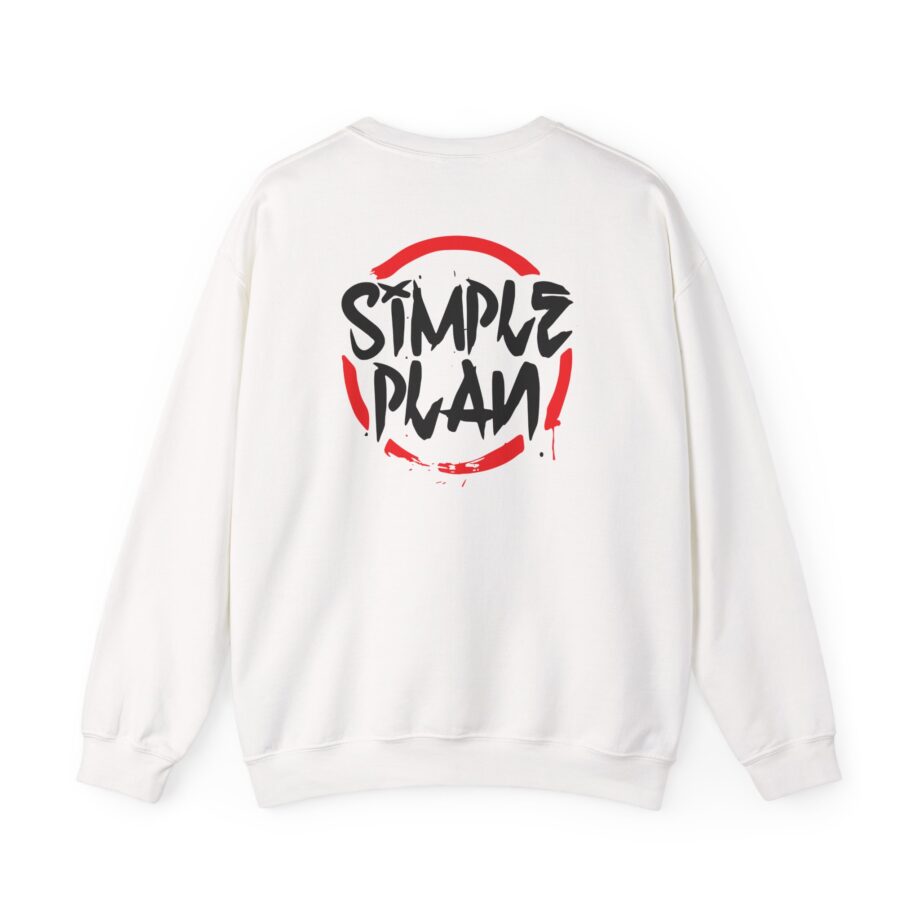 Simple Plan Circle Splat Unisex Heavy Blend™ Crewneck Sweatshirt
