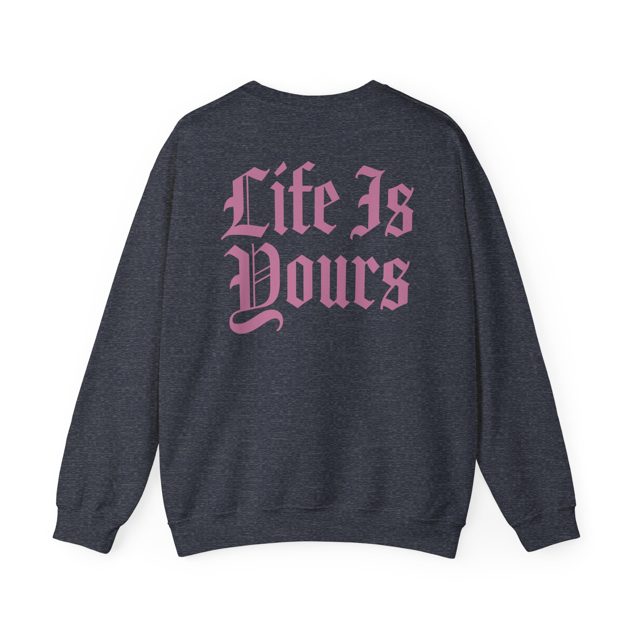 Foals Life is Yours Gothic Logo Unisex Heavy Blendâ„¢ Crewneck Sweatshirt