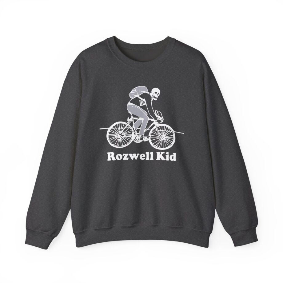 Rozwell Kid Bicycle Skeleton Unisex Heavy Blend™ Crewneck Sweatshirt