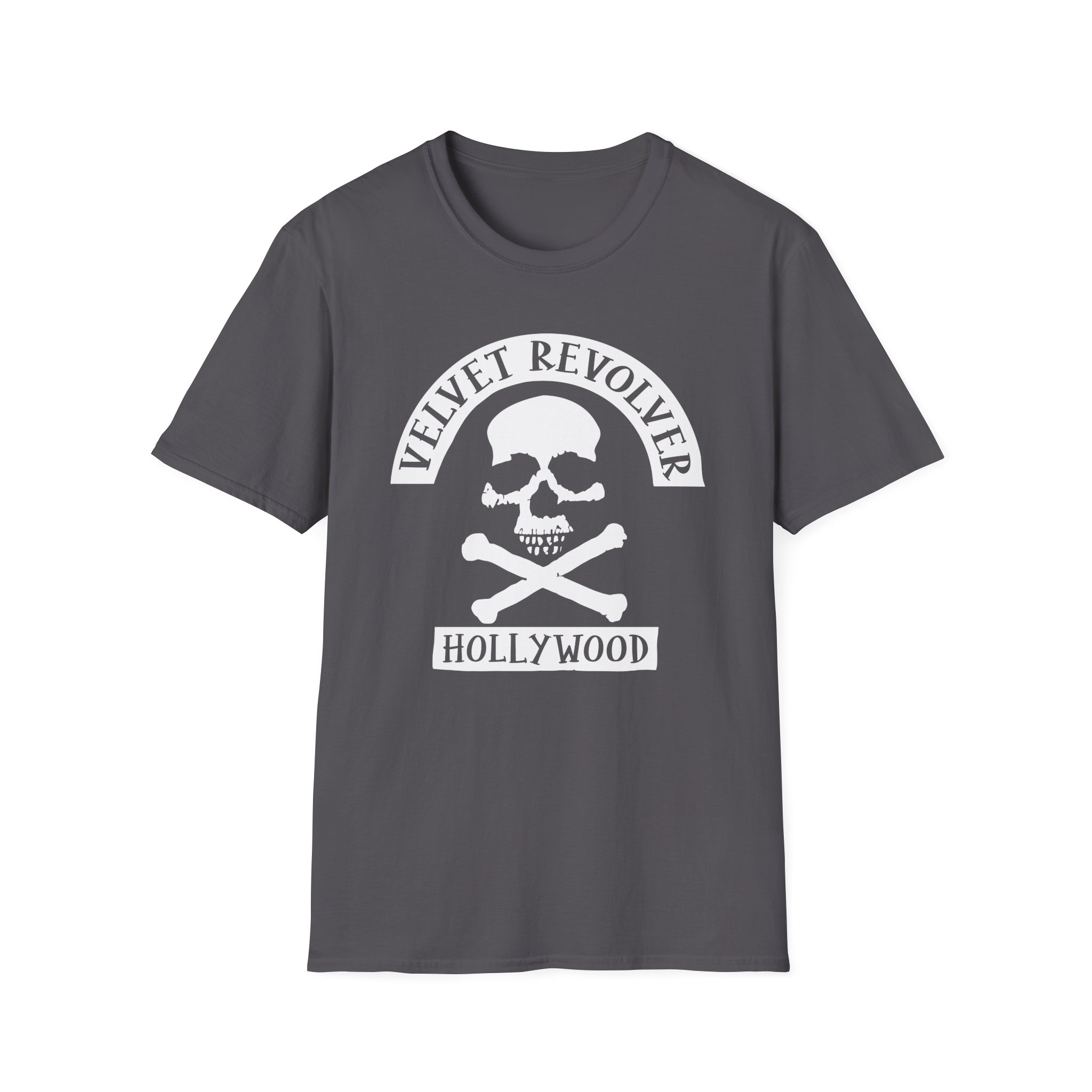Velvet Revolver Skull Hollywood Unisex Softstyle T-Shirt