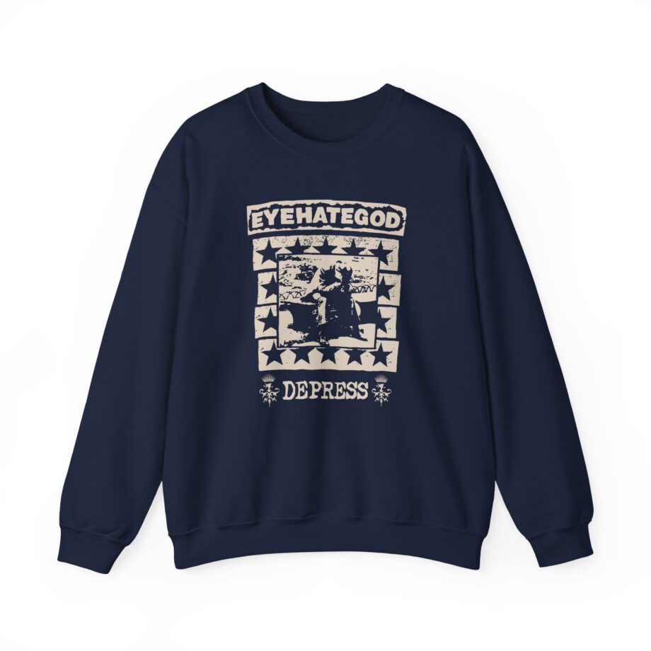 Eyehategod Depress Unisex Heavy Blend™ Crewneck Sweatshirt