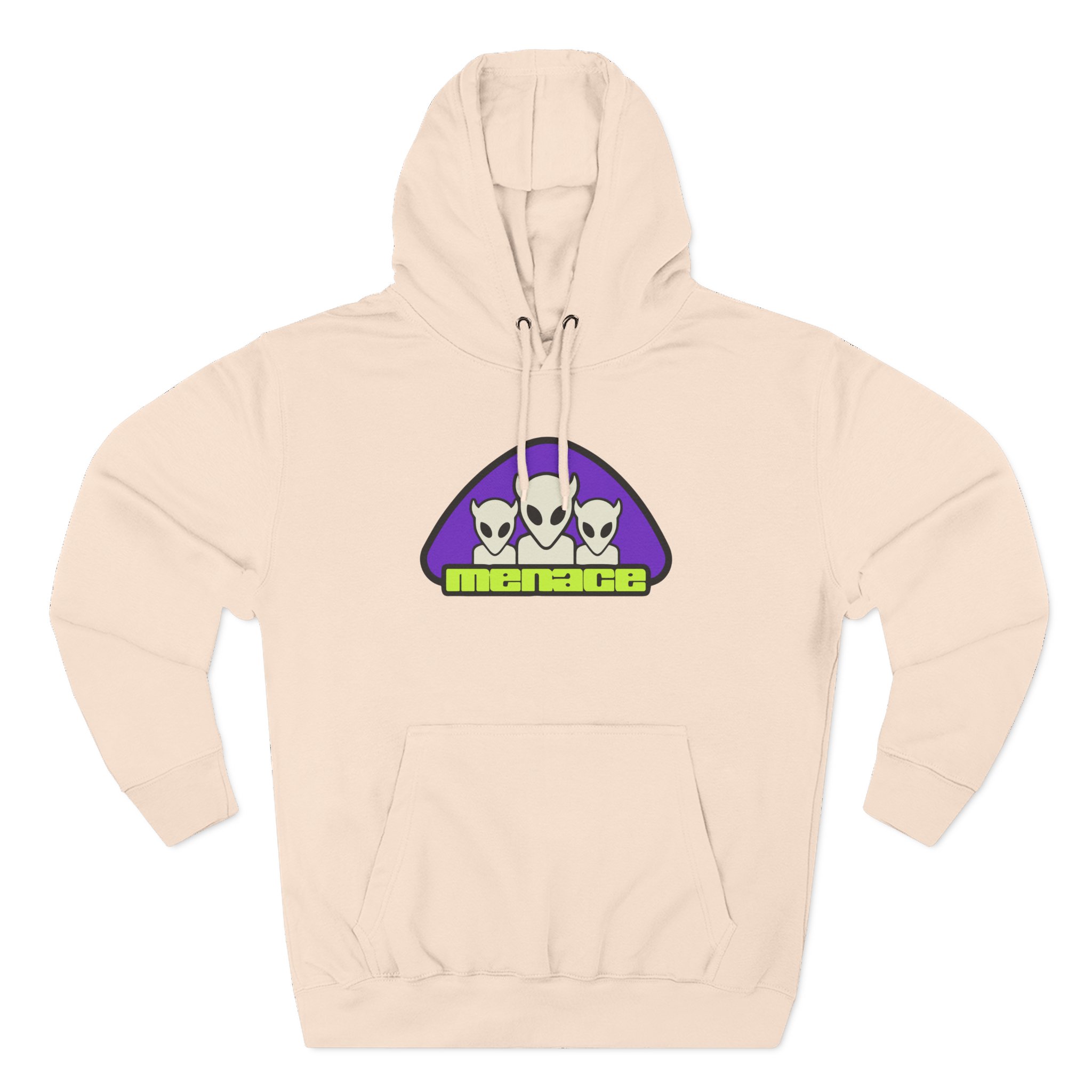 Kanel Joseph Triple Headed Menace Three-Panel Fleece Hoodie