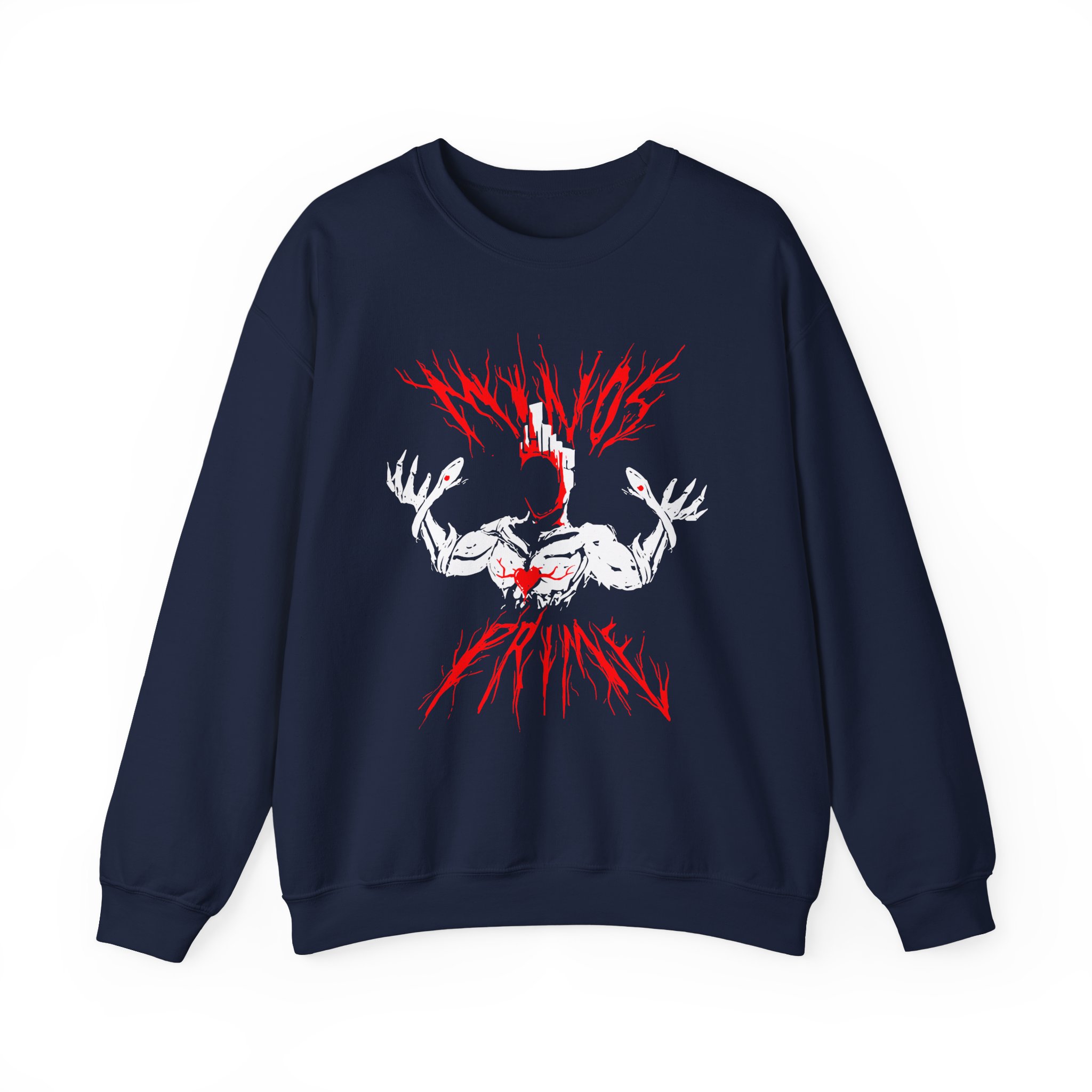 Ultrakill Minos Prime Metal Unisex Heavy Blendâ„¢ Crewneck Sweatshirt