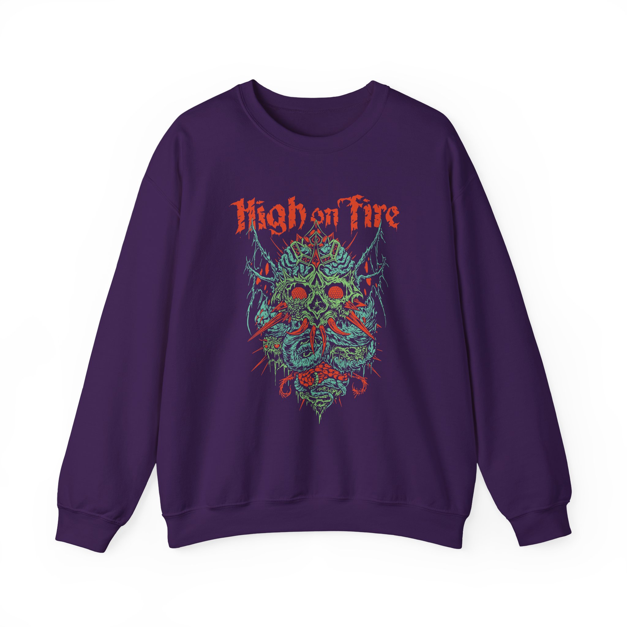 High on Fire Skinner Unisex Heavy Blendâ„¢ Crewneck Sweatshirt