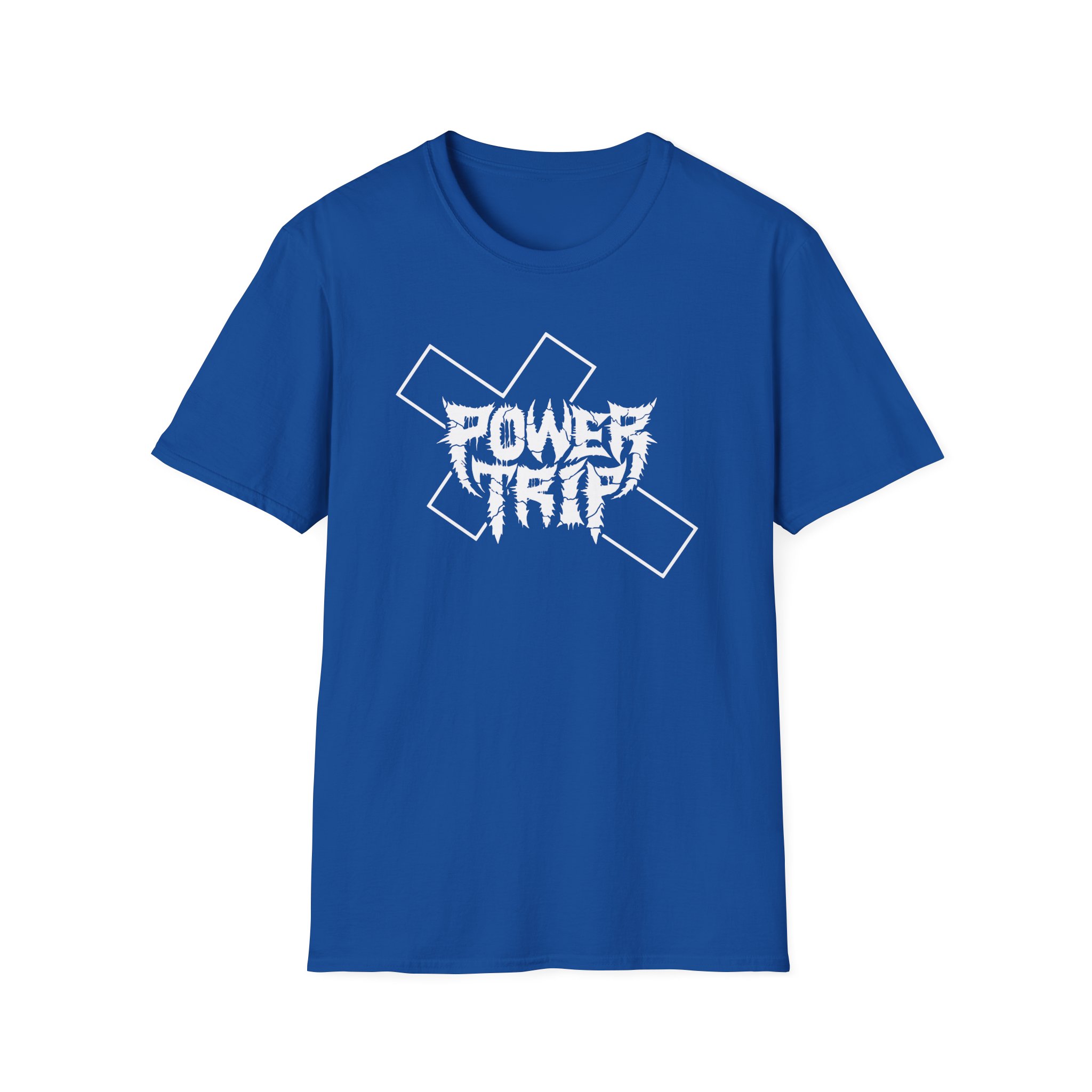 Power Trip Cross Unisex Softstyle T-Shirt