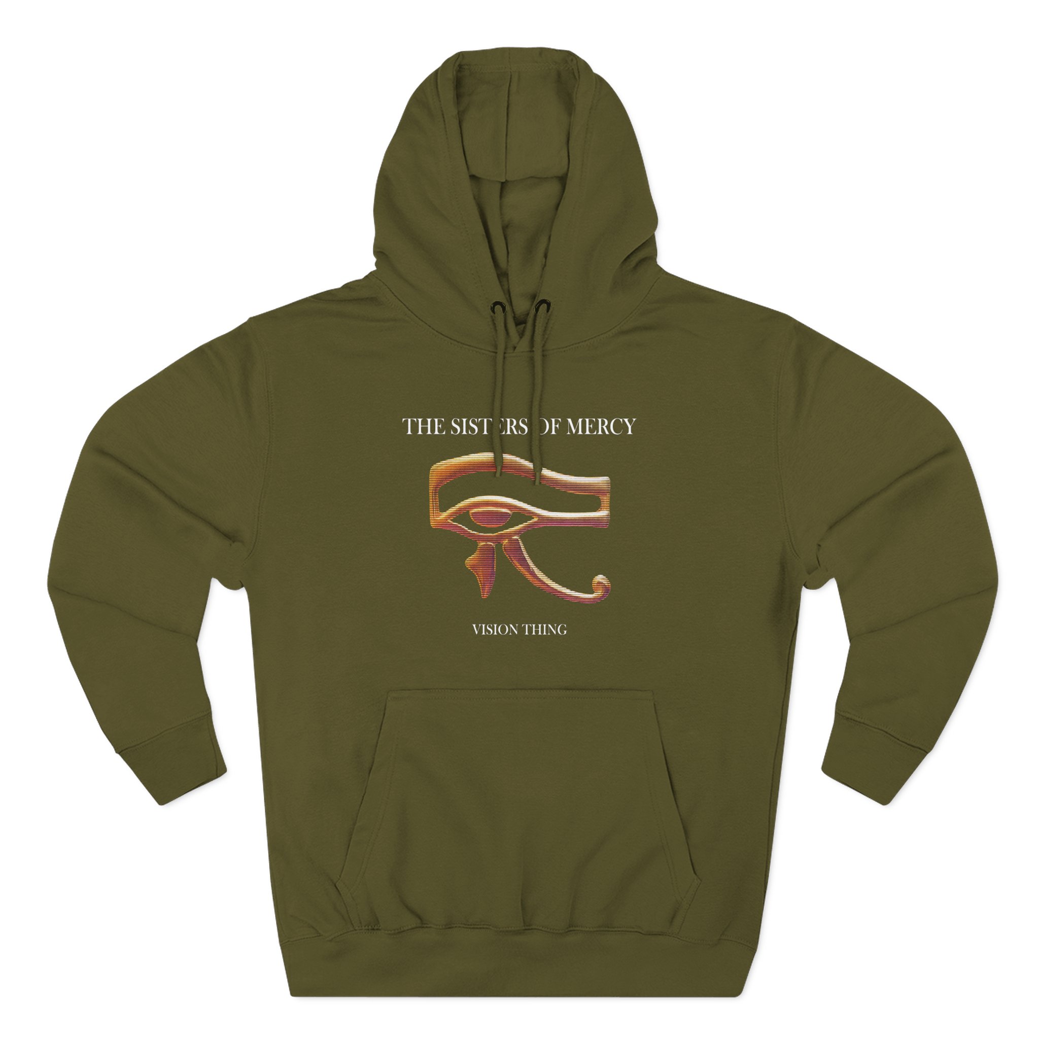The Sisters of Mercy Vision Thing Three-Panel Fleece Hoodie
