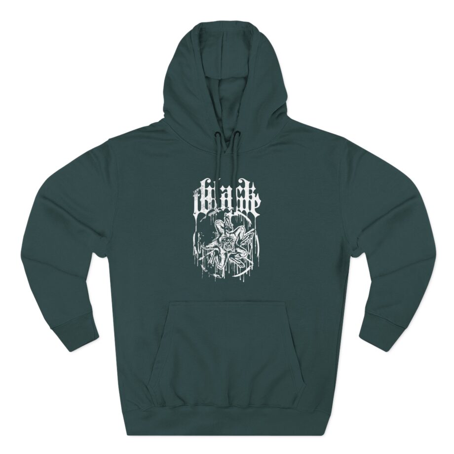 Black Tongue Hot Wheels Three-Panel Fleece Hoodie