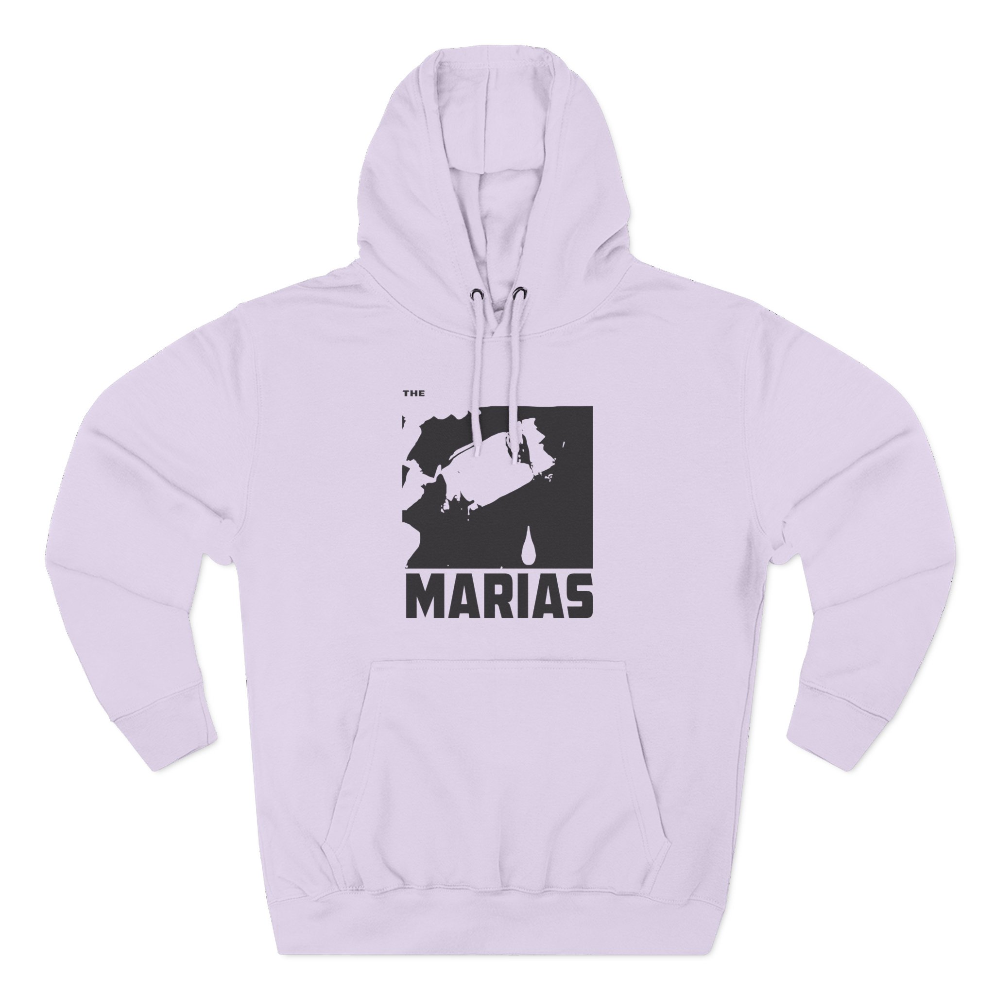 The Marias Tear Drop Three-Panel Fleece Hoodie